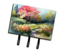 Load image into Gallery viewer, North Carolina Dogwoods in Watercolor Leash or Key Holder