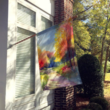 Load image into Gallery viewer, North Carolina Dogwoods in Watercolor House Flag