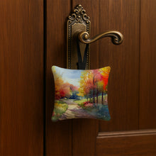 Load image into Gallery viewer, North Carolina Dogwoods in Watercolor Hanging Square Fabric Ornament 3.5 × 3.5