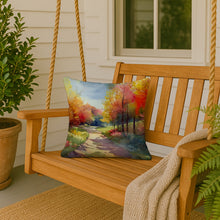 Load image into Gallery viewer, North Carolina Dogwoods in Watercolor Throw Pillow