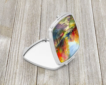 Load image into Gallery viewer, North Carolina Dogwoods in Watercolor Compact Mirror
