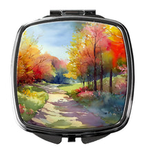 Load image into Gallery viewer, North Carolina Dogwoods in Watercolor Compact Mirror