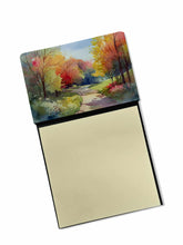 Load image into Gallery viewer, North Carolina Dogwoods in Watercolor Sticky Note Holder- Refiilable Desk Accessory Note Pad