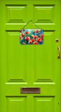 Load image into Gallery viewer, Ohio Scarlet Carnations in Watercolor Wall or Door Hanging Prints
