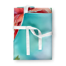 Load image into Gallery viewer, Oklahoma Roses in Watercolor Apron – Artist-Designed Kitchen, BBQ &amp; Craft Apron