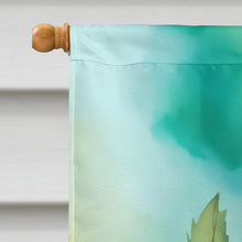 Load image into Gallery viewer, Oklahoma Roses in Watercolor House Flag