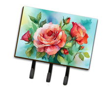 Load image into Gallery viewer, Oklahoma Roses in Watercolor Leash or Key Holder