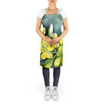 Load image into Gallery viewer, South Carolina Yellow Jessamine in Watercolor Apron – Artist-Designed Kitchen, BBQ &amp; Craft Apron