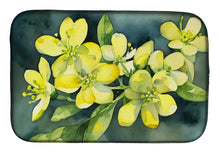 Load image into Gallery viewer, South Carolina Yellow Jessamine in Watercolor Dish Drying Mat