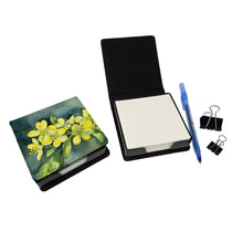 Load image into Gallery viewer, South Carolina Yellow Jessamine in Watercolor PU Leather Note Paper Holder