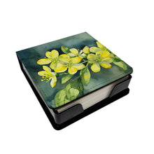 Load image into Gallery viewer, South Carolina Yellow Jessamine in Watercolor PU Leather Note Paper Holder