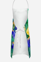 Load image into Gallery viewer, Tennessee Iris in Watercolor Apron – Artist-Designed Kitchen, BBQ &amp; Craft Apron