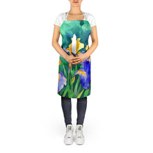 Load image into Gallery viewer, Tennessee Iris in Watercolor Apron – Artist-Designed Kitchen, BBQ &amp; Craft Apron