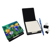 Load image into Gallery viewer, Tennessee Iris in Watercolor PU Leather Note Paper Holder