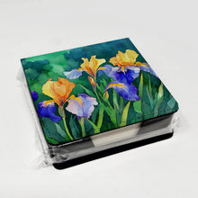 Load image into Gallery viewer, Tennessee Iris in Watercolor PU Leather Note Paper Holder