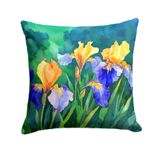 Load image into Gallery viewer, Tennessee Iris in Watercolor Throw Pillow