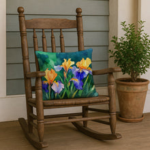 Load image into Gallery viewer, Tennessee Iris in Watercolor Throw Pillow