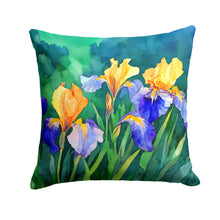 Load image into Gallery viewer, Tennessee Iris in Watercolor Throw Pillow