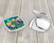 Load image into Gallery viewer, Tennessee Iris in Watercolor Compact Mirror