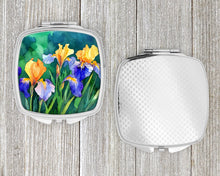 Load image into Gallery viewer, Tennessee Iris in Watercolor Compact Mirror