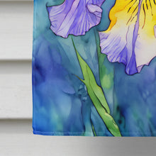 Load image into Gallery viewer, Tennessee Iris in Watercolor House Flag