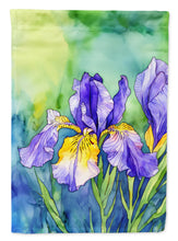 Load image into Gallery viewer, Tennessee Iris in Watercolor House Flag