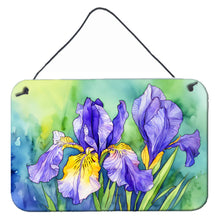 Load image into Gallery viewer, Tennessee Iris in Watercolor Wall or Door Hanging Prints