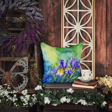 Load image into Gallery viewer, Tennessee Iris in Watercolor Throw Pillow