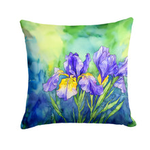 Load image into Gallery viewer, Tennessee Iris in Watercolor Throw Pillow