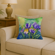 Load image into Gallery viewer, Tennessee Iris in Watercolor Throw Pillow