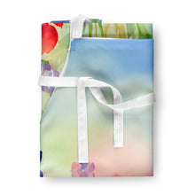 Load image into Gallery viewer, Texas Bluebonnets in Watercolor Apron – Artist-Designed Kitchen, BBQ &amp; Craft Apron