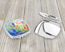 Load image into Gallery viewer, Texas Bluebonnets in Watercolor Compact Mirror