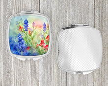 Load image into Gallery viewer, Texas Bluebonnets in Watercolor Compact Mirror