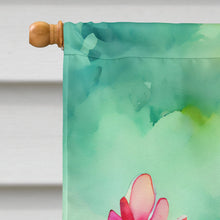 Load image into Gallery viewer, Texas Bluebonnets in Watercolor House Flag