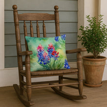 Load image into Gallery viewer, Texas Bluebonnets in Watercolor Throw Pillow