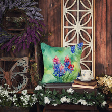 Load image into Gallery viewer, Texas Bluebonnets in Watercolor Throw Pillow
