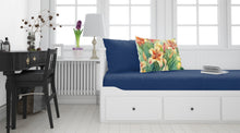 Load image into Gallery viewer, Utah Sego Lilies in Watercolor Fabric Standard Pillowcase – Artistic Decorative Front, White Back