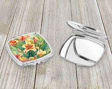 Load image into Gallery viewer, Utah Sego Lilies in Watercolor Compact Mirror