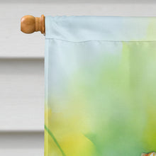 Load image into Gallery viewer, Utah Sego Lilies in Watercolor House Flag