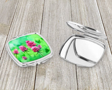 Load image into Gallery viewer, Vermont Red Clover in Watercolor Compact Mirror