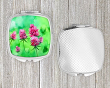 Load image into Gallery viewer, Vermont Red Clover in Watercolor Compact Mirror