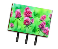 Load image into Gallery viewer, Vermont Red Clover in Watercolor Leash or Key Holder