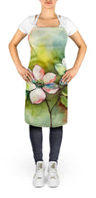 Load image into Gallery viewer, Virginia American Dogwood in Watercolor Apron – Artist-Designed Kitchen, BBQ &amp; Craft Apron