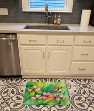 Load image into Gallery viewer, Virginia American Dogwood in Watercolor Memory Foam Kitchen Mat