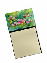 Load image into Gallery viewer, Virginia American Dogwood in Watercolor Sticky Note Holder- Refiilable Desk Accessory Note Pad