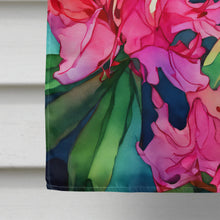 Load image into Gallery viewer, West Virginia Rhododendrons in Watercolor House Flag
