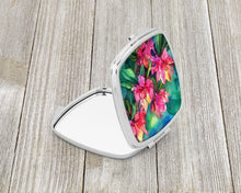 Load image into Gallery viewer, West Virginia Rhododendrons in Watercolor Compact Mirror