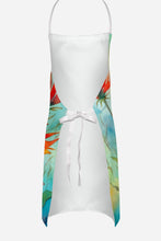 Load image into Gallery viewer, Wyoming Indian Paintbrush in Watercolor Apron – Artist-Designed Kitchen, BBQ &amp; Craft Apron