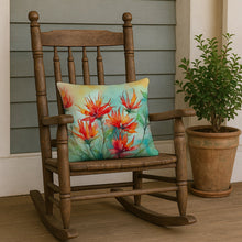 Load image into Gallery viewer, Wyoming Indian Paintbrush in Watercolor Throw Pillow