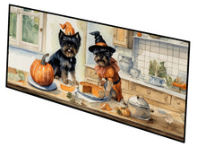 Load image into Gallery viewer, Affenpinscher Fall Kitchen Pumpkins Runner Mat 28x58
